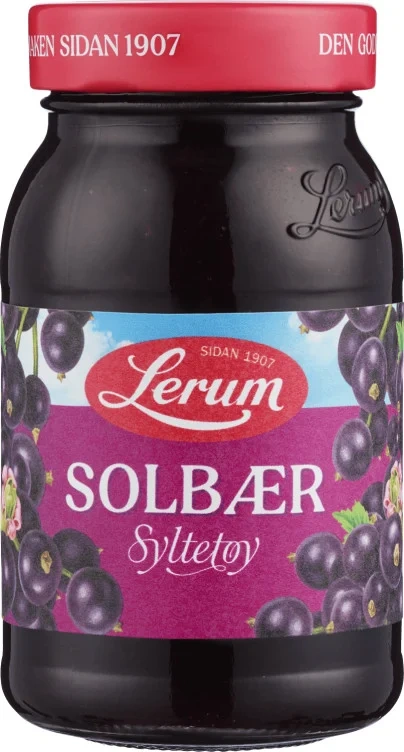Solbærsyltetøy 375g Lerum Den Gode Smaken