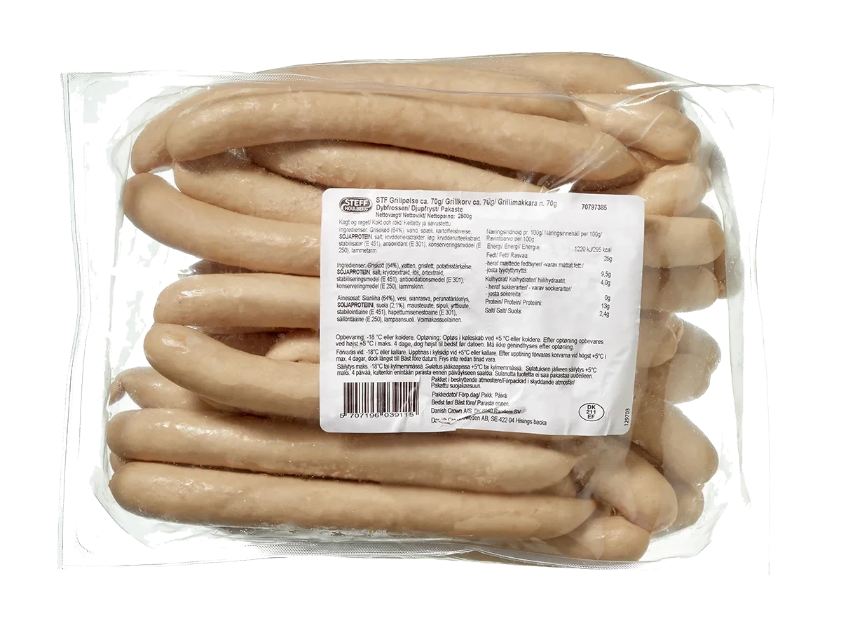 Grillpölse 70g