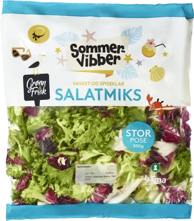 Salatmiks 300g Sommervibber