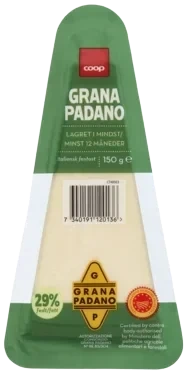Grana Padano 12 Months, Red Logo