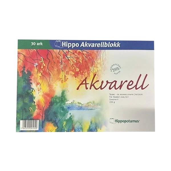 Akvarellblokk