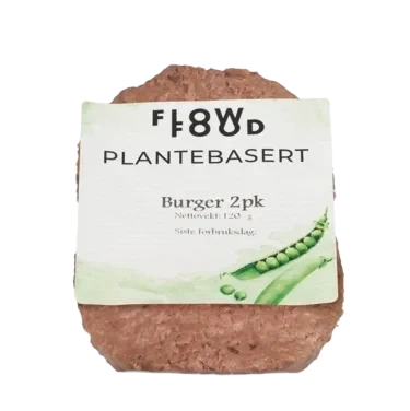 Plantebasert Burger 120g 2pk i Eske