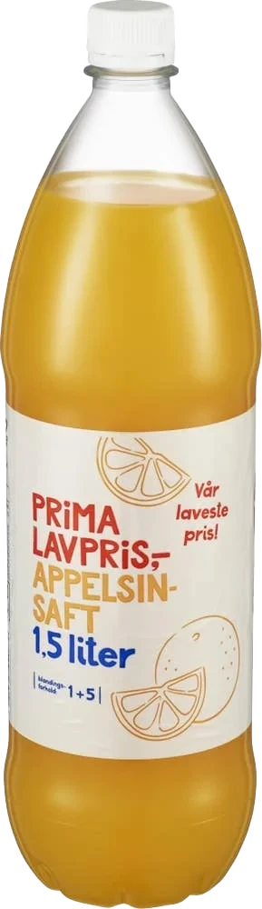Appelsinsaft 1,5 l
