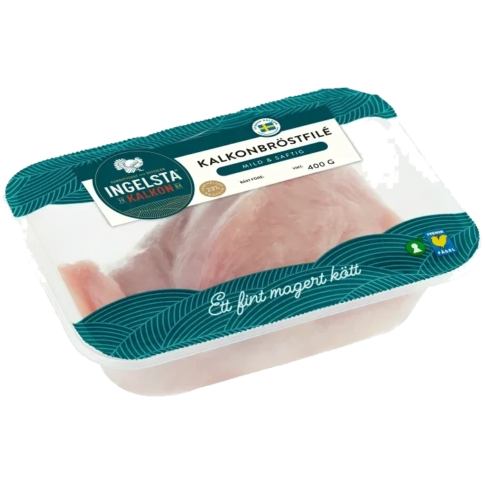 Kalkonbröstfilé 400g Ingelsta kalkon