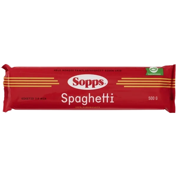 Spaghetti 500g Sopps