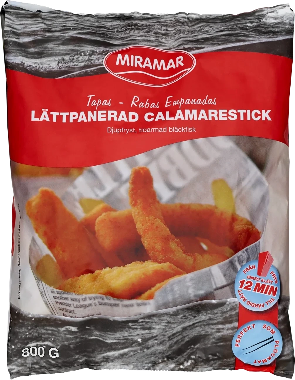 Bläckfisksticks