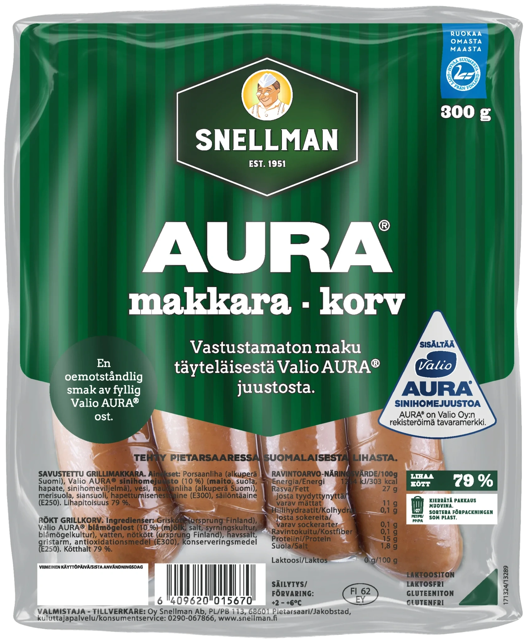 Aura grillkorv