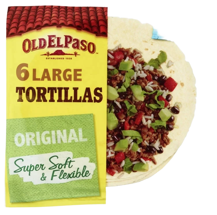 Tortillas Large Super Soft 6stk 350g Old El Paso