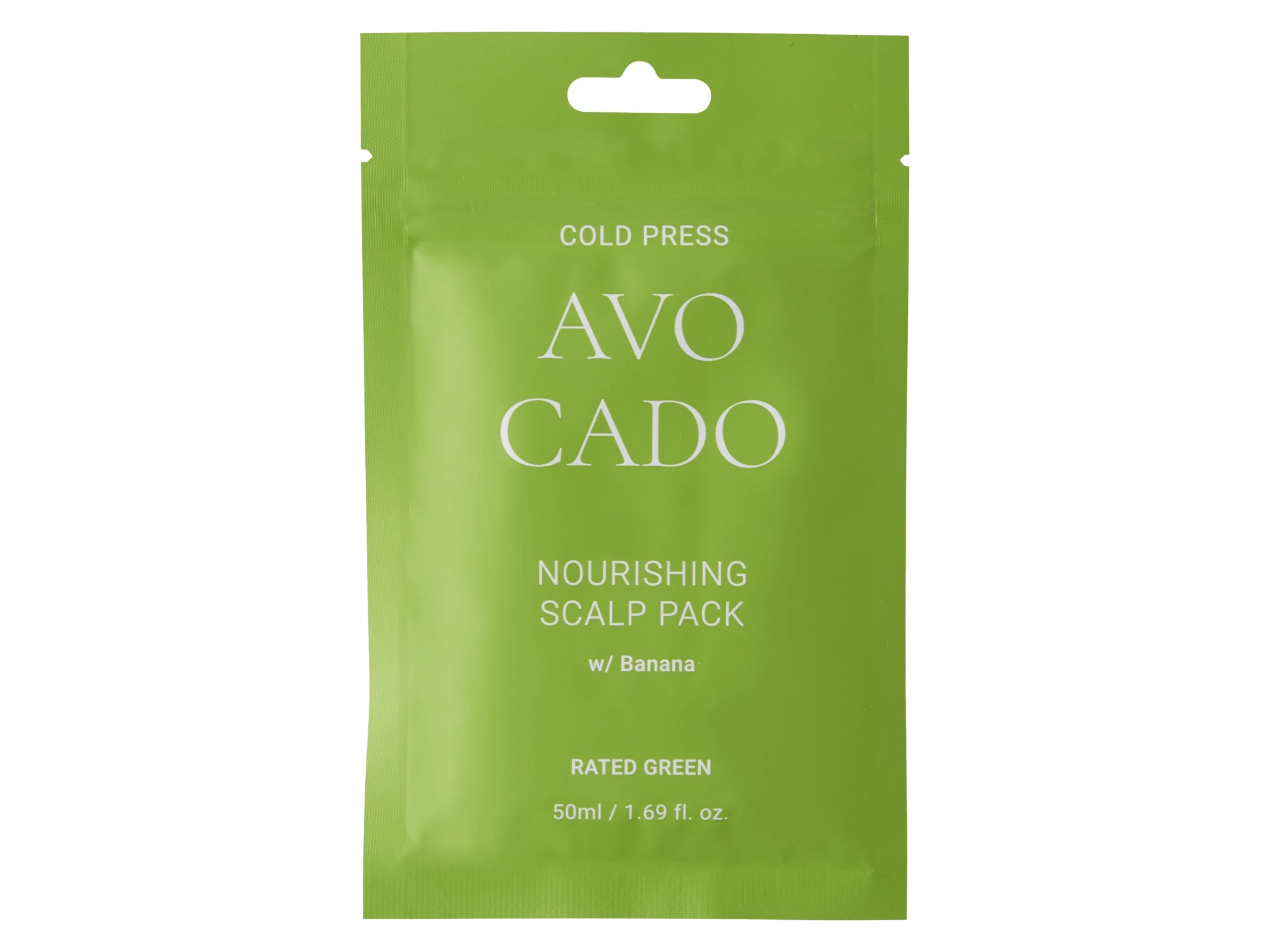 Rated Green Cold Press Avocado Nourishing Scalp Pack, 50 ml