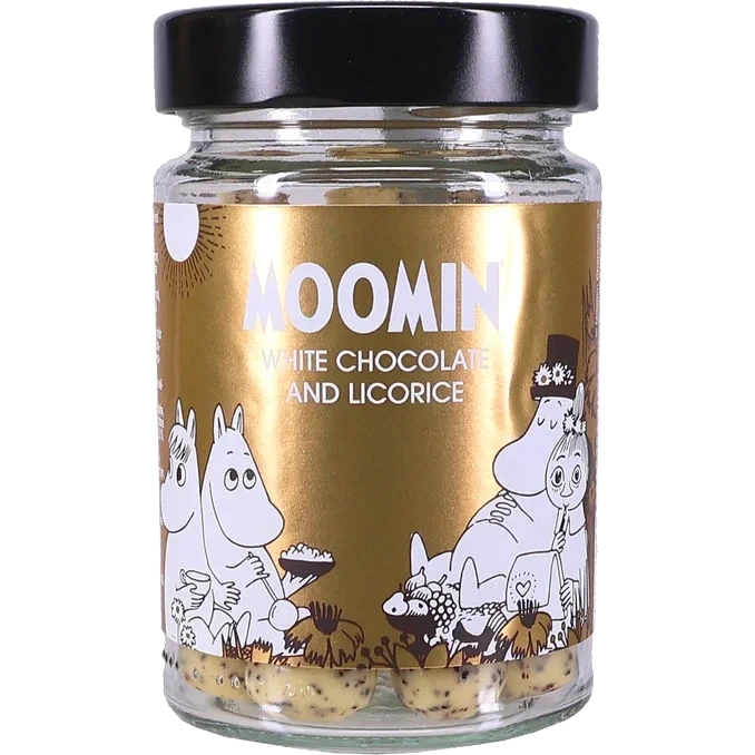 Lakrits & Vit Choklad Mumin