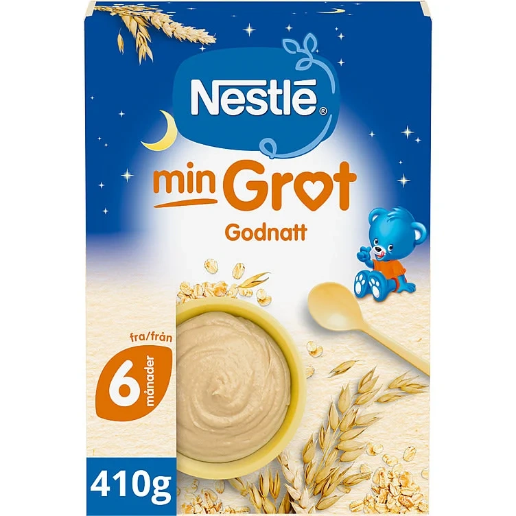 Min Fullkornsgrøt God Natt 6m 410g