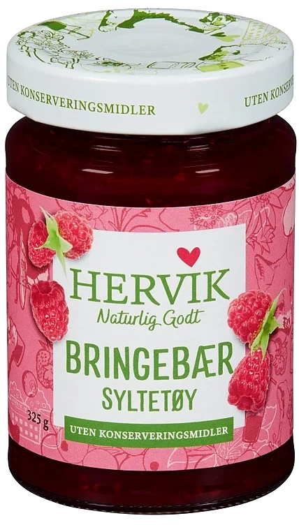 Bringebærsyltetøy   325g