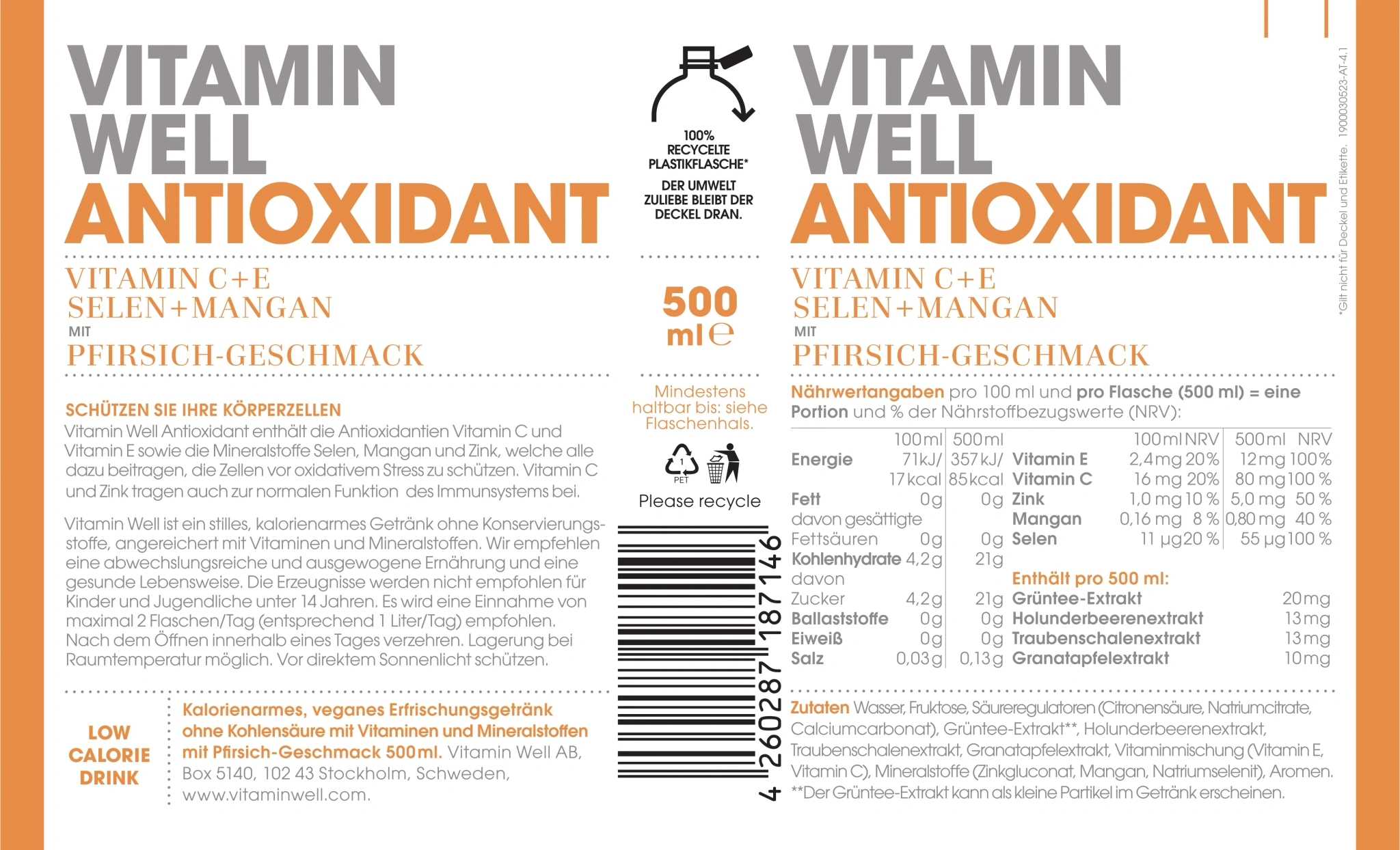 Vitamin Well Antioxidant