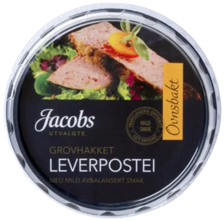 Leverpostei Grovhakket 175g Jacobs Utvalgte