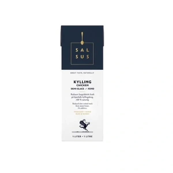 Salsus Demi Glace Kyllingfond 1l