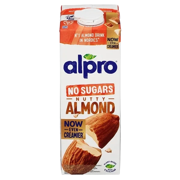 Alpro Usøtet Mandeldrikk 1l