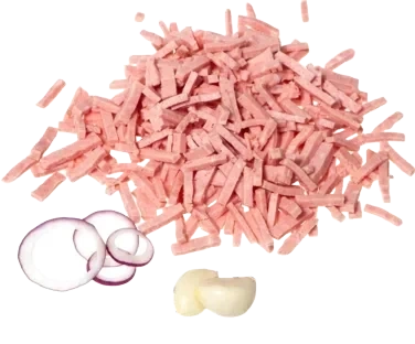 Pizzaskinke Strimlet 1kg
