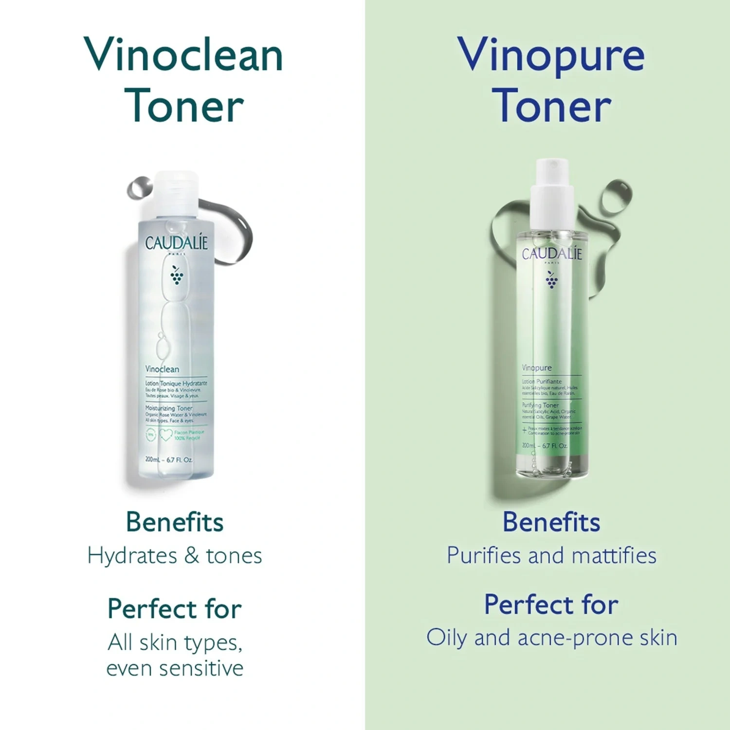 Caudalíe Vinopure Purifying Toner 200 ml