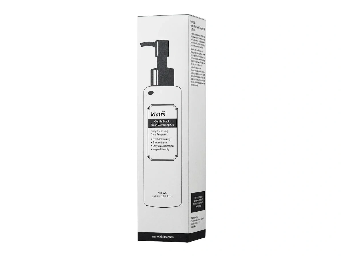 Klairs Gentle Black Fresh Cleansing Oil, 150 ml