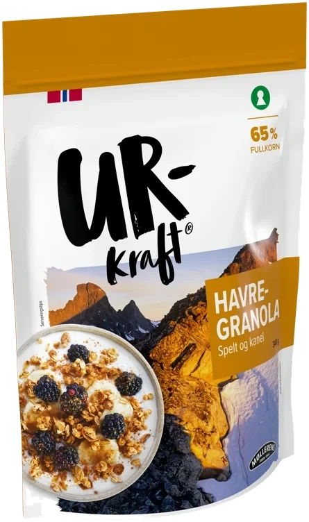 Havregranola spelt og kanel urkraft  340g