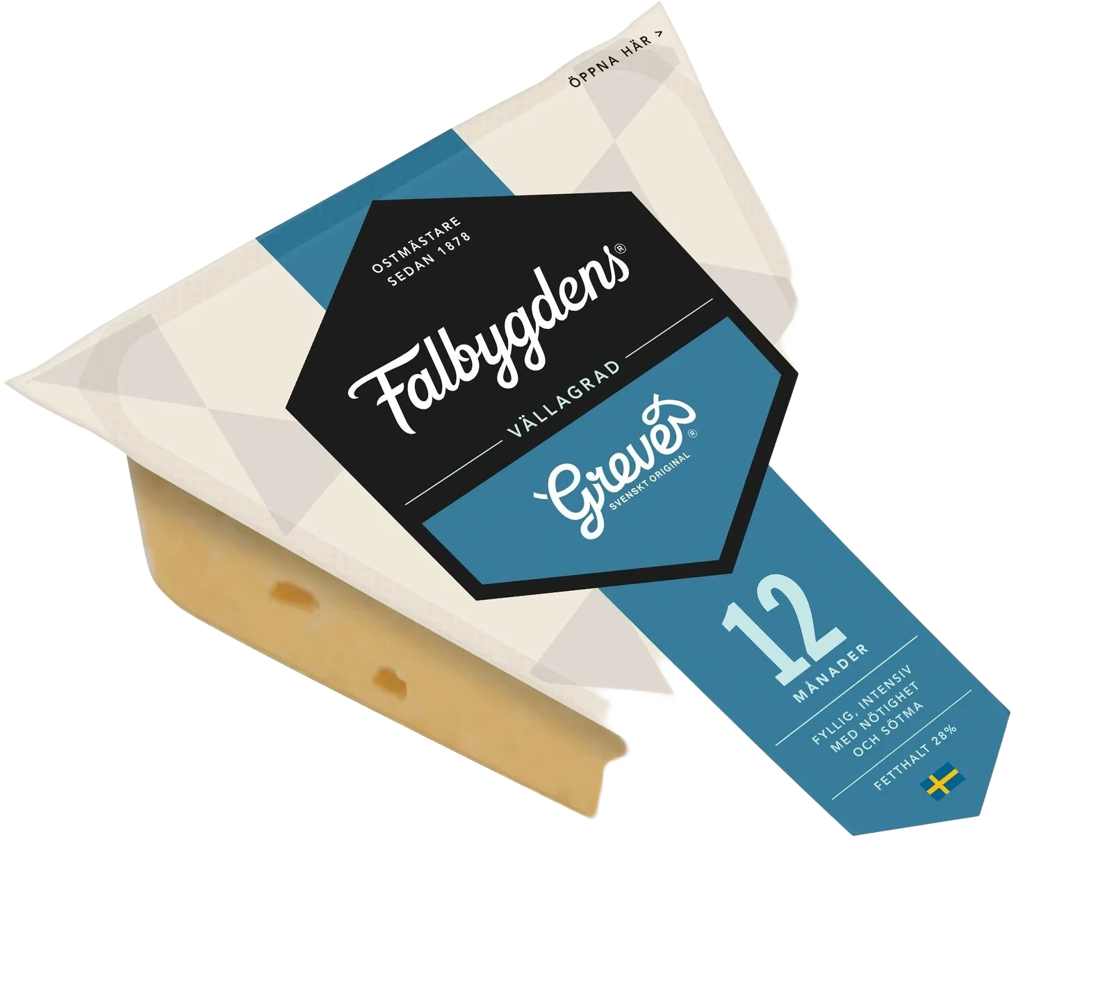 Grevé® lagrad 12 mån hårdost