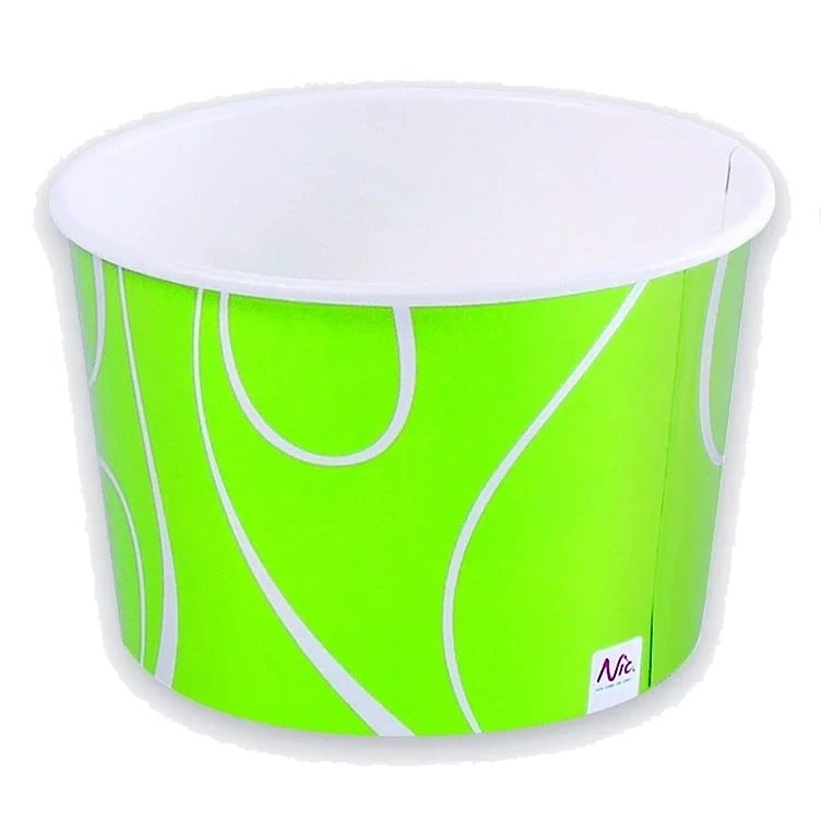 Isbeger, papp, liten 120 ml  250stk