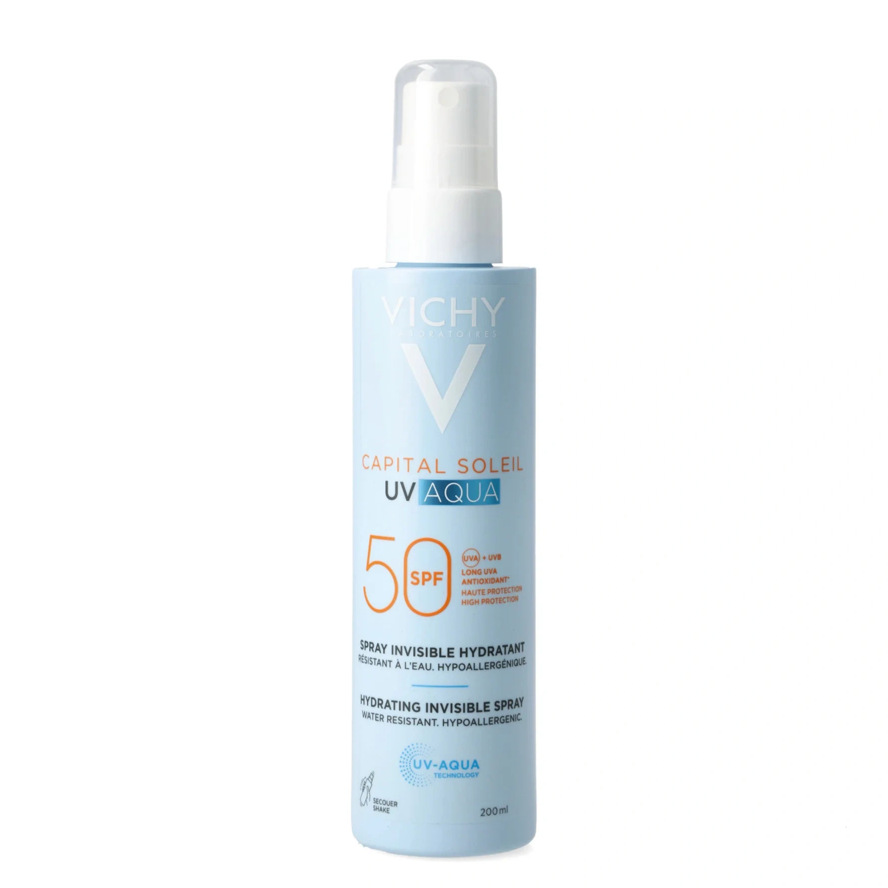 Vichy Capital Soleil UV-Aqua Hydrating Invisible Spray SPF50 200 ml