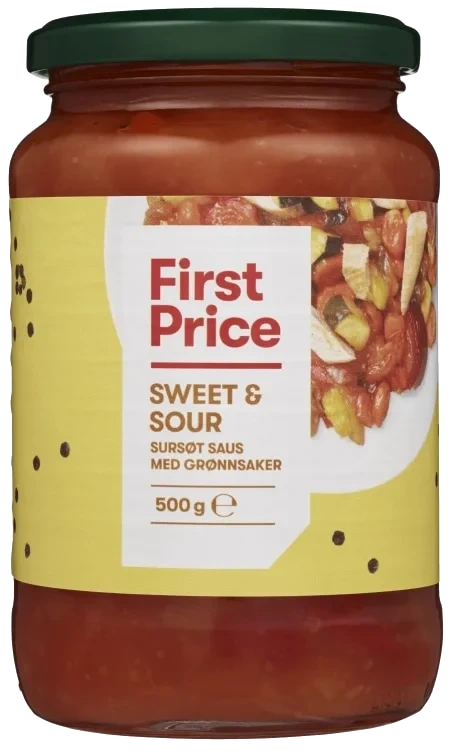 Sweet&sour Sauce 500g First Price
