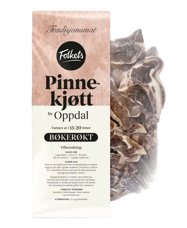 Pinnekjøtt Røkt Oppdal Ca1,8kg Folkets