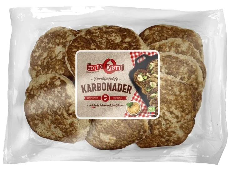 Karbonader 740g Toten Kjøtt