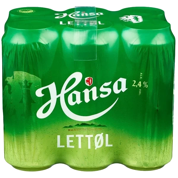 Hansa Lettøl 0,5l