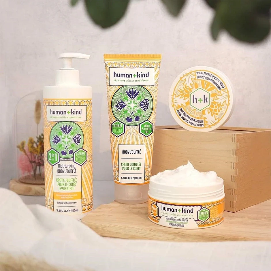 Human+Kind Body Soufflé Bottle