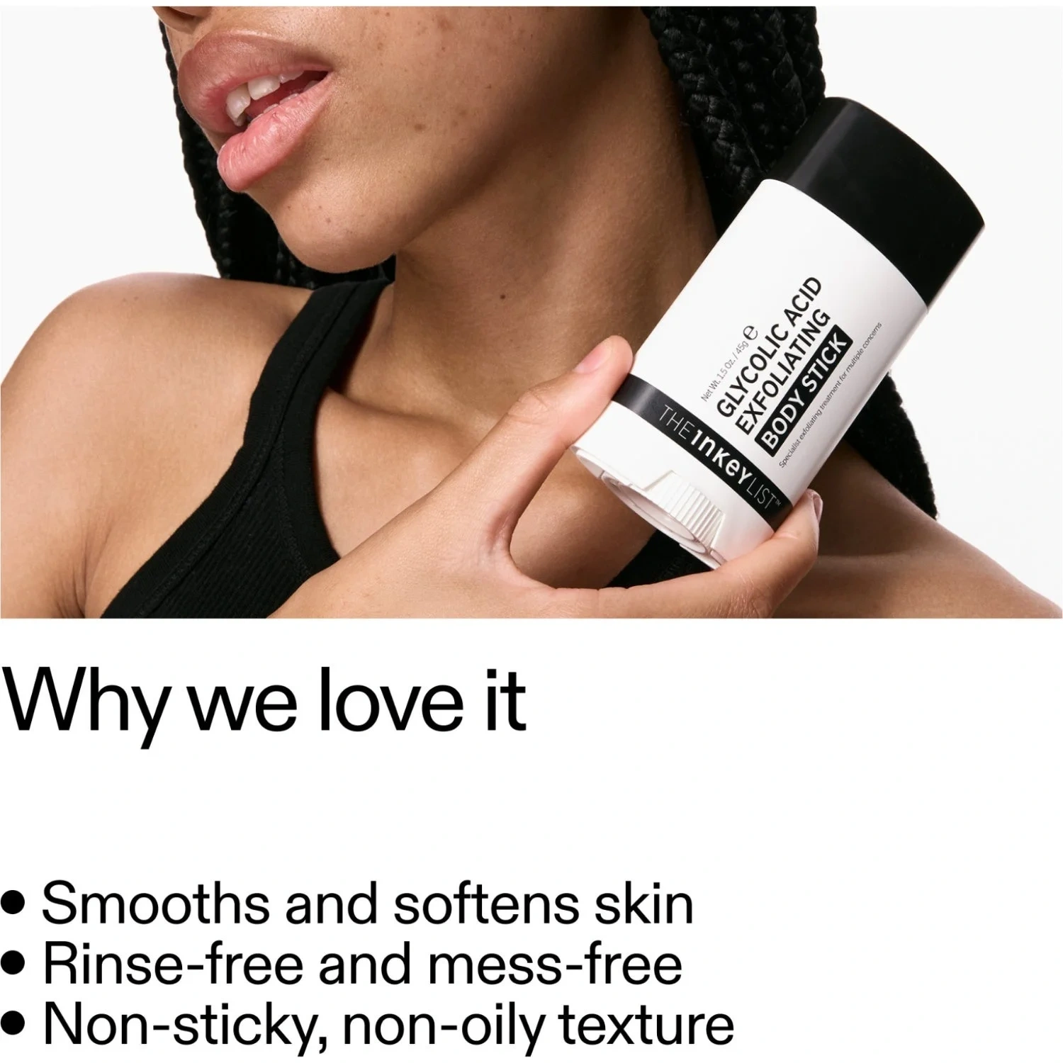 The Inkey List Glycolic Body Stick 45 g