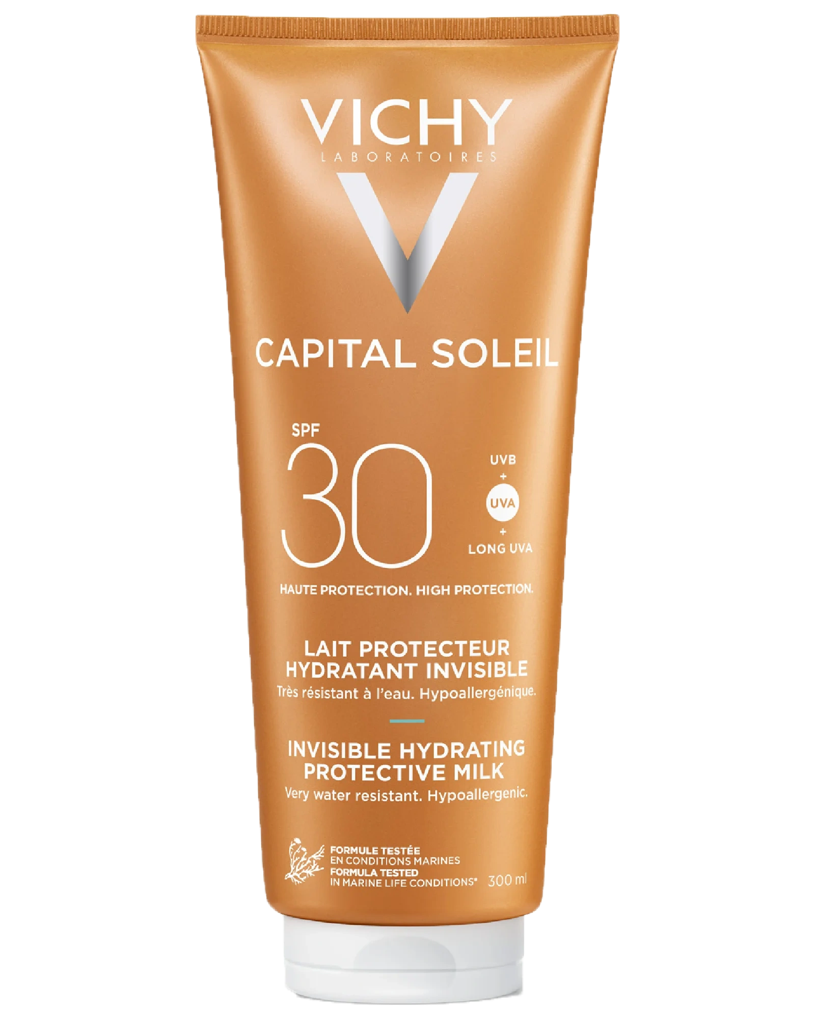 Vichy Capital Soleil Invisible Hydrating Protective Milk SPF30, 300 ml