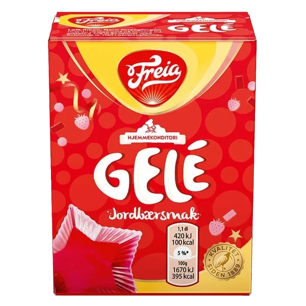 Gele Jordbær 125g Freia