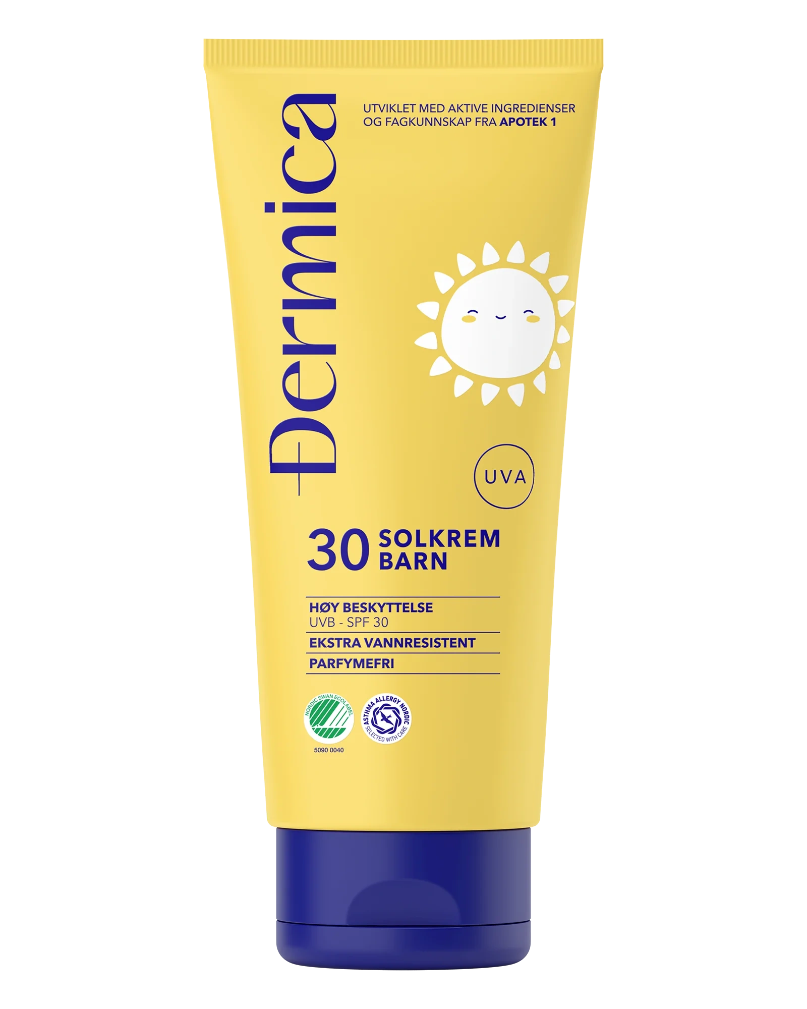 Dermica solkrem til barn SPF30 200 ml
