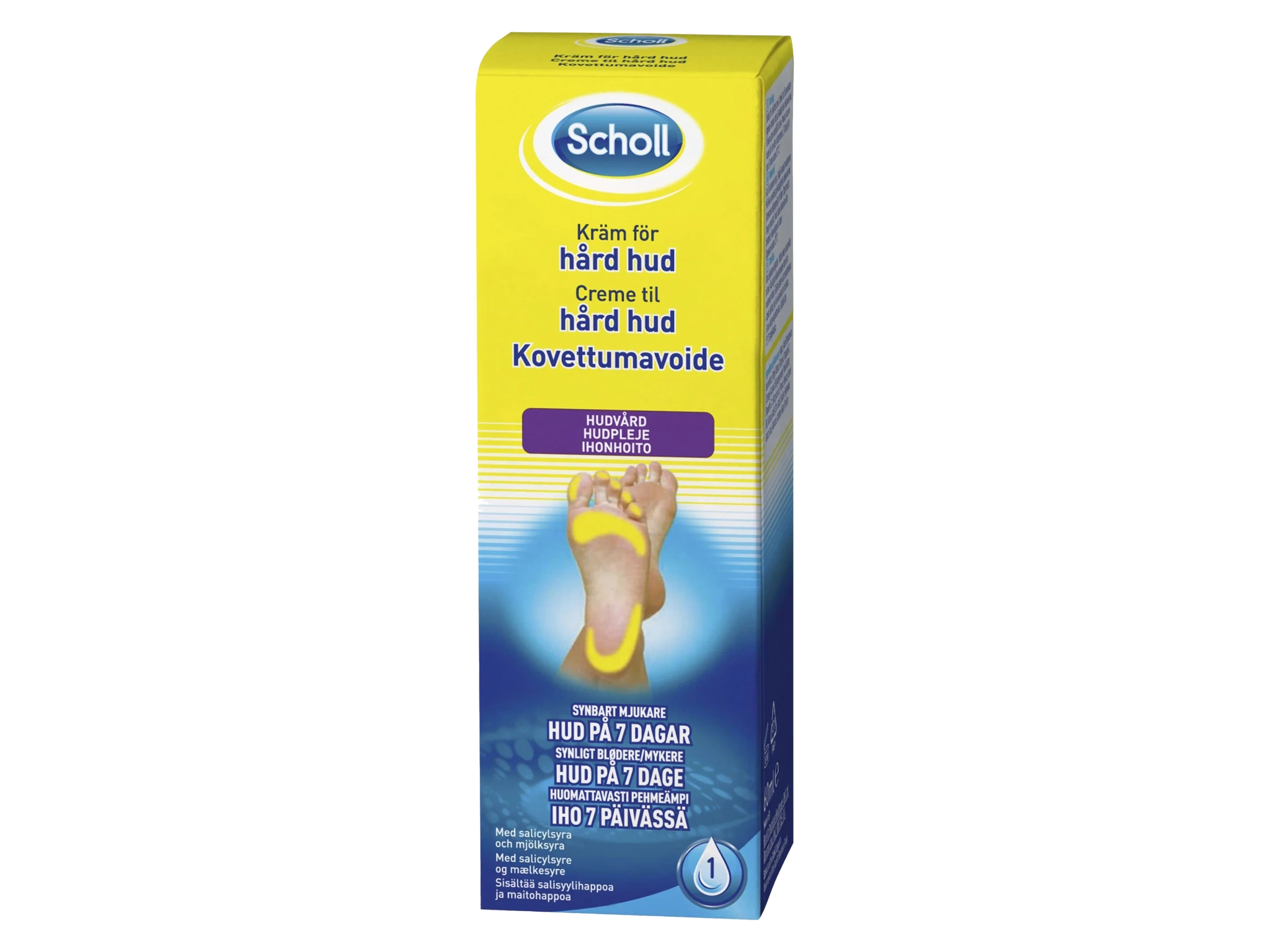 Scholl Pharma Intensiv krem til hard hud, 60 ml