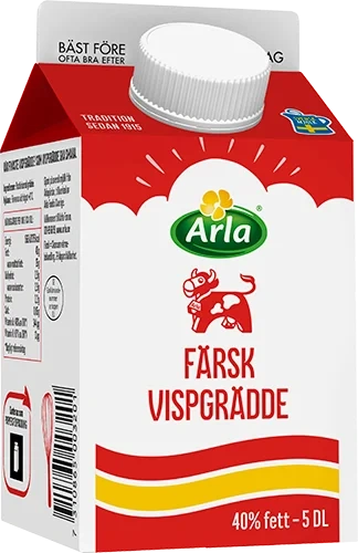 Färsk vispgrädde 40%