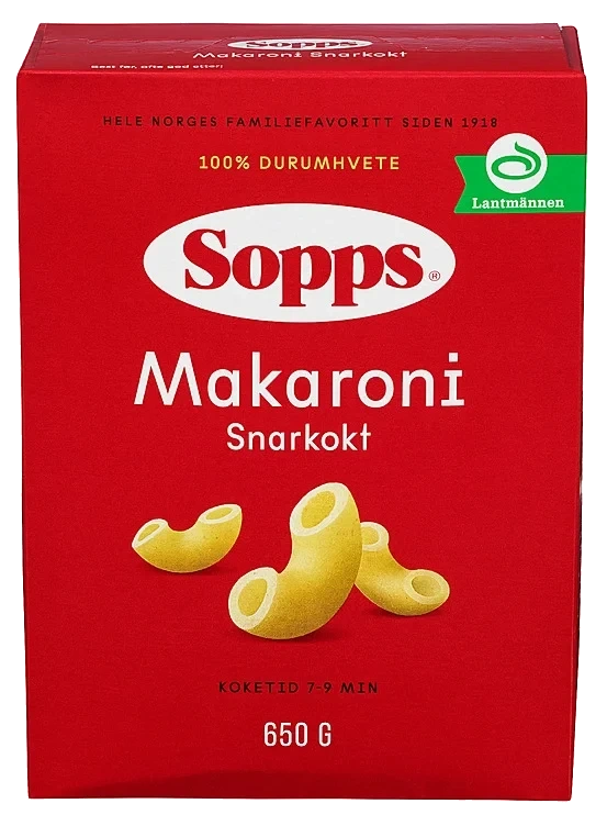 Makaroni snarkokt   650g