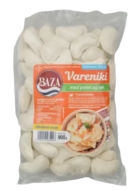 Vareniki Baza med Potet 900g