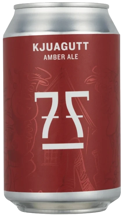 7fjell Kjuagutt Amber Ale 0,33l boks