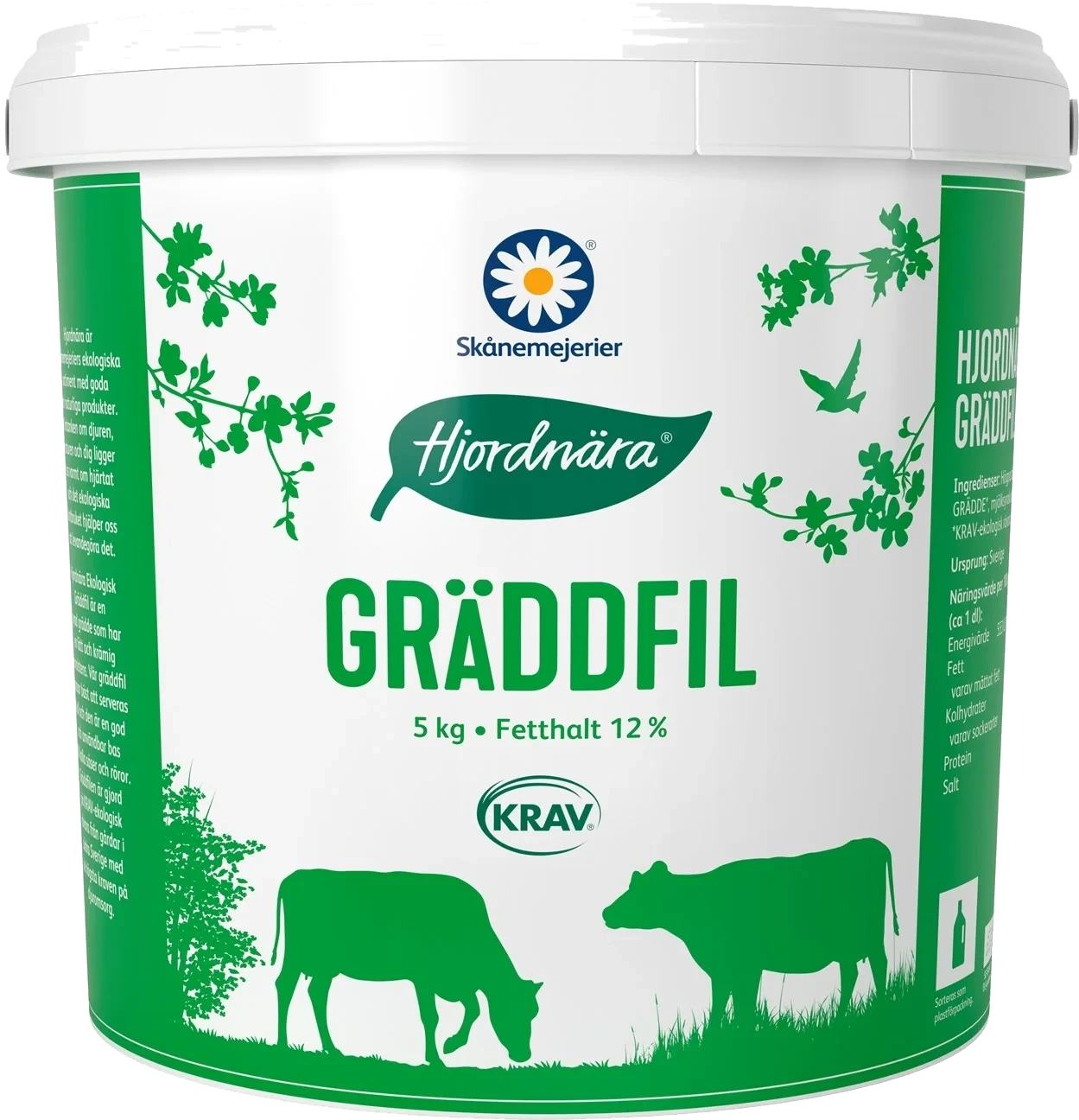 Ekologisk Gräddfil 12% KRAV