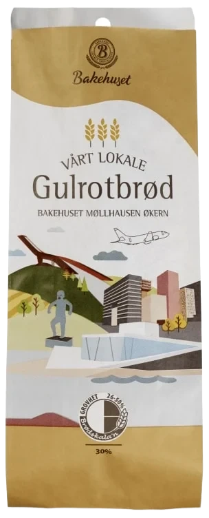 Gulrotbrød 750g Bakehuset