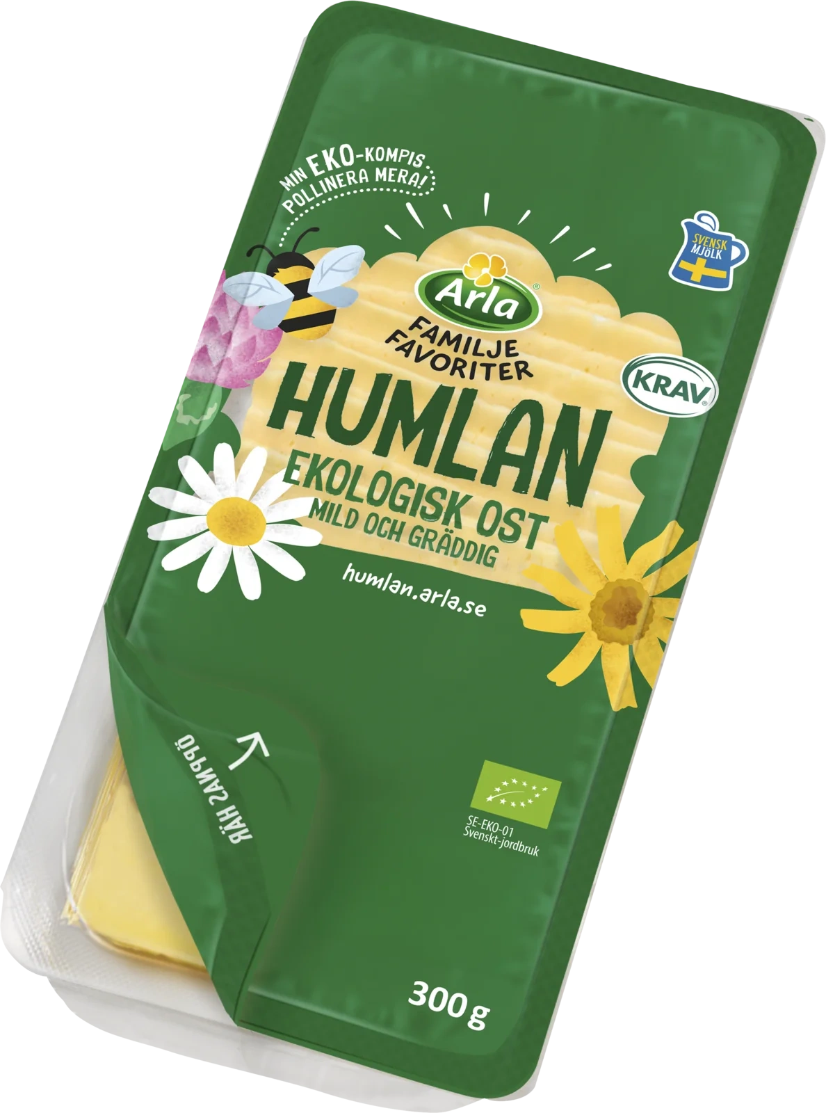 Familjefav Humlan eko skivad ost 300g