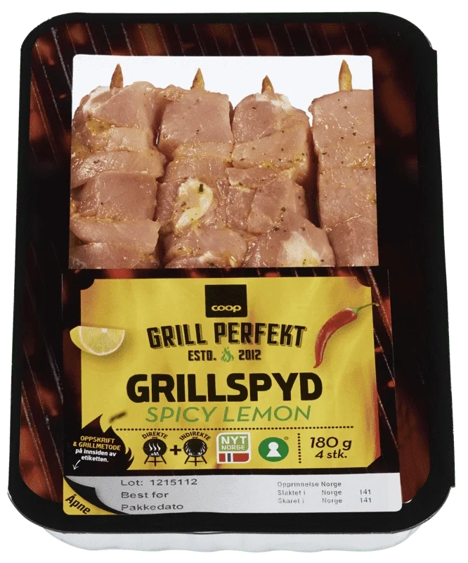 Coop Grill Perfekt Grillsticks Spicy 180g