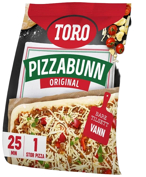 Toro Pizzabunn Familiepk 370g