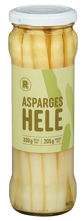 Asparges hele  330g