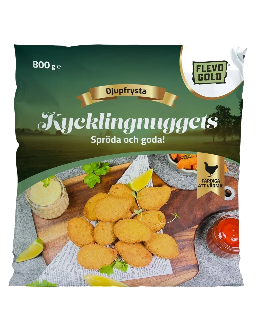 Kycklingnuggets 20-25g