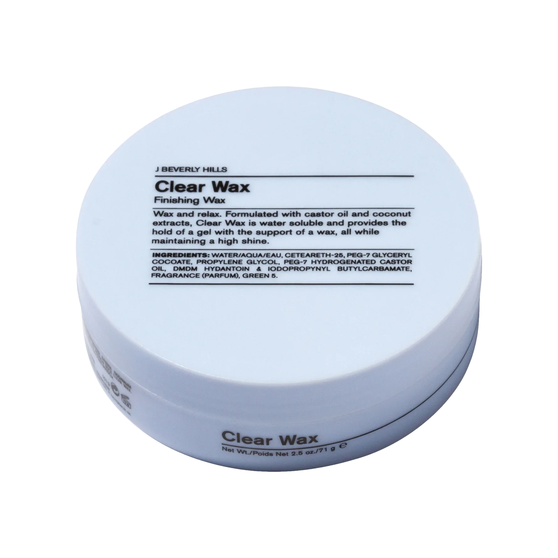 J Beverly Hills Clear Wax 71 ml