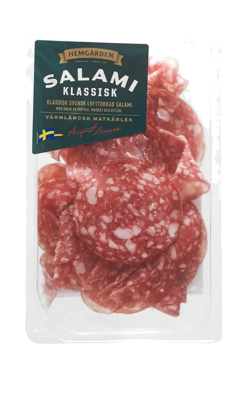 Salami klassisk 80 gr tråg